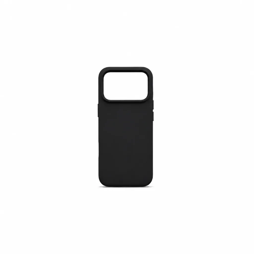 Premium Allligator Black Silicone MagSafe Case for iPhone 17 Series